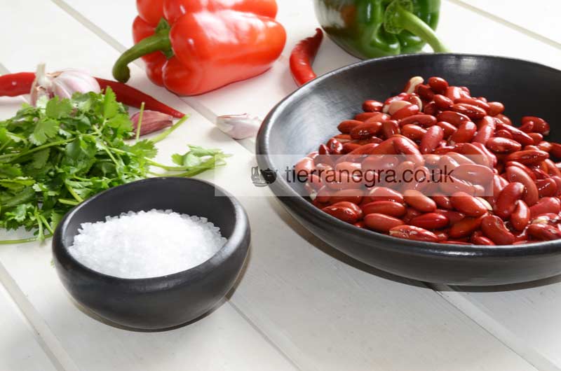 Latin home-cooked kidney beans